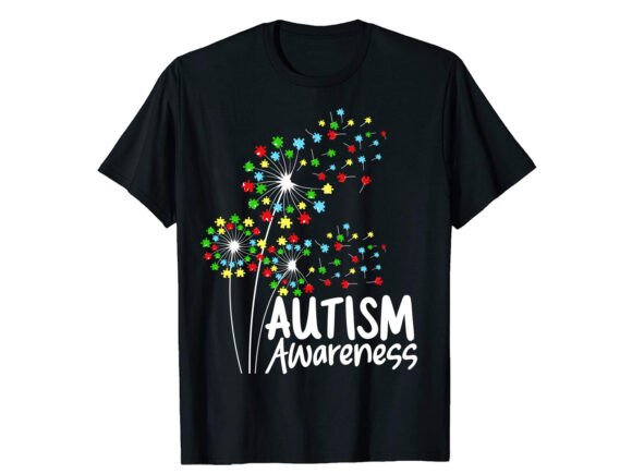 Autism Awareness T-shirt Graphics & T-Shirt Designs