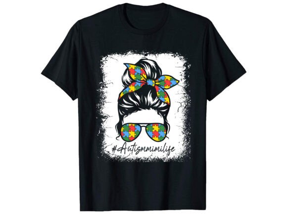 Autism Mimi Life T-shirt: Graphics for T-Shirt Designs
