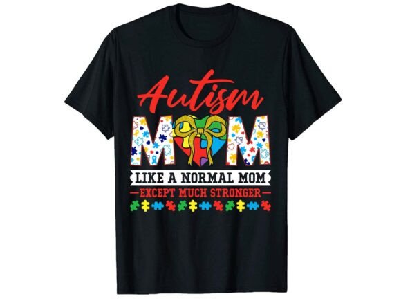 Autism Mom Coquette Graphics for T-Shirt Designs