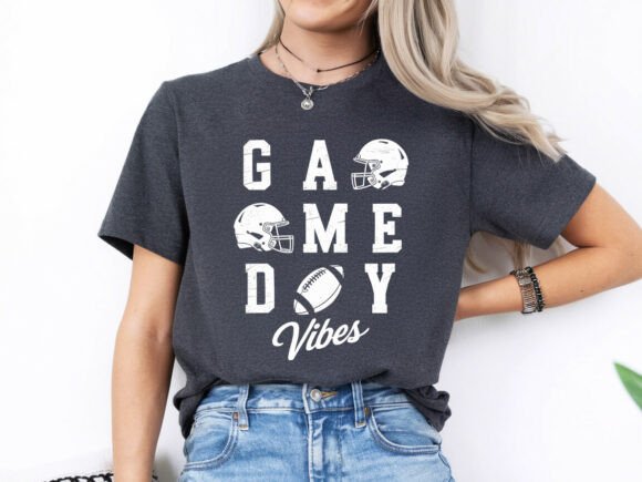 Game Day Vibes SVG: Graphics for T-Shirt Designs