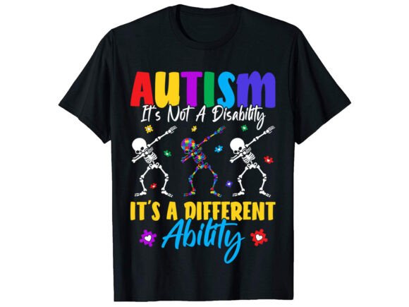Graphics & T-Shirt Designs: Autism Asset Review