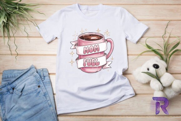 Mom Fuel PNG: Graphics for T-Shirt Designs