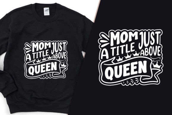 Mom Title Graphics for T-Shirt Designs